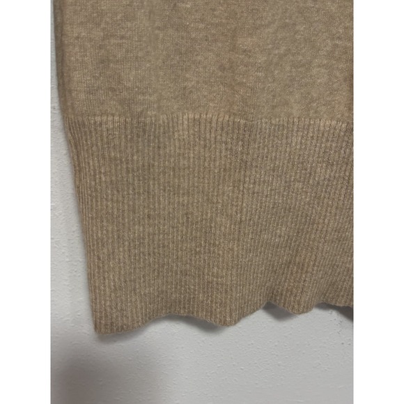 Eileen Fisher Open-Front Cardigan Women's Size Small Beige Long Sleeve Cashmere - Picture 5 of 7